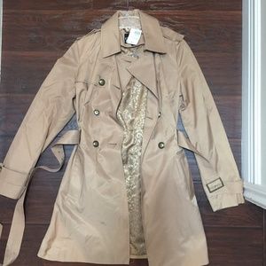 Express Beige Trench Coat